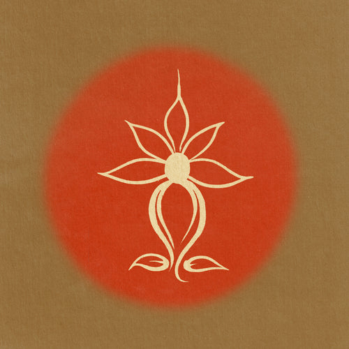 Color Magic A Little of Everything coffee subscription, a cream lily emblem on a red circle
